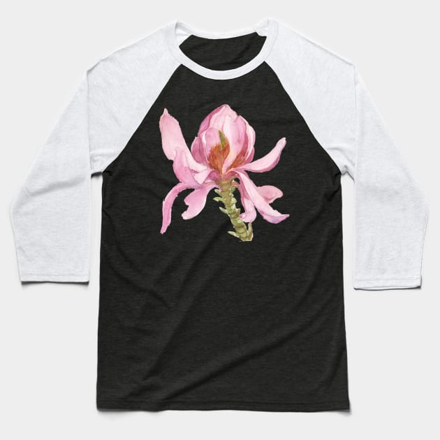 Magnolia Baseball T-Shirt by saskece